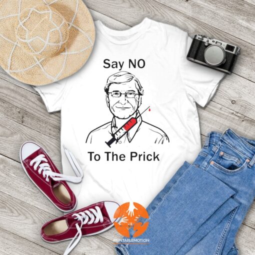 Bill Gates Say No To The Prick Vintage Shirt, Bill Gate Shirt, Billionaire Shirt