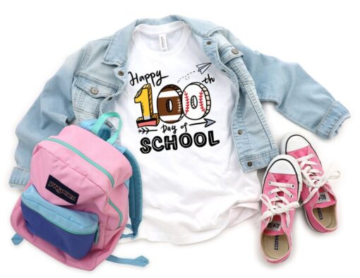 Teacher Shirt, 100 Days of School, Teacher Gifts, Teacher Appreciation, 100 Days Brighter, Back to School Shirt