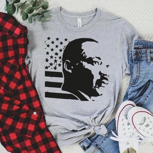 Martin Luther King Jr Shirt For Men, MLK Day Women V Neck Shirt, Black Lives Matter Shirt For Kids, BLM Shirt, Unisex MLK Shirt