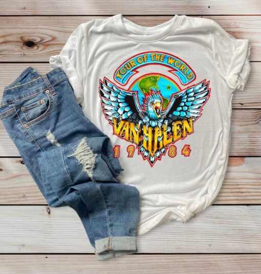 Van Halen Shirt, Van Halen Band Tee, Edie Van Halen Shirt, Van Halen Tee Gift, Valen Halen T-shirt Gift