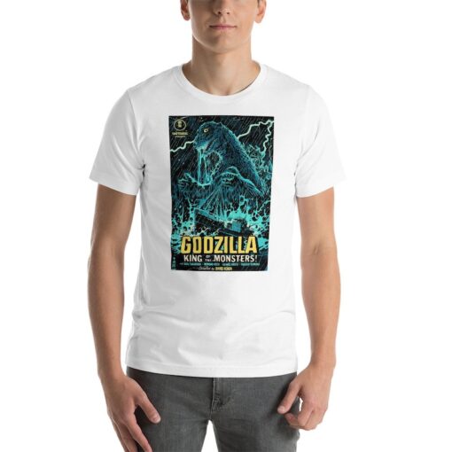 Vintage Godzilla - Retro Original Movie Poster Unisex t-shirt - Lucky Calibear