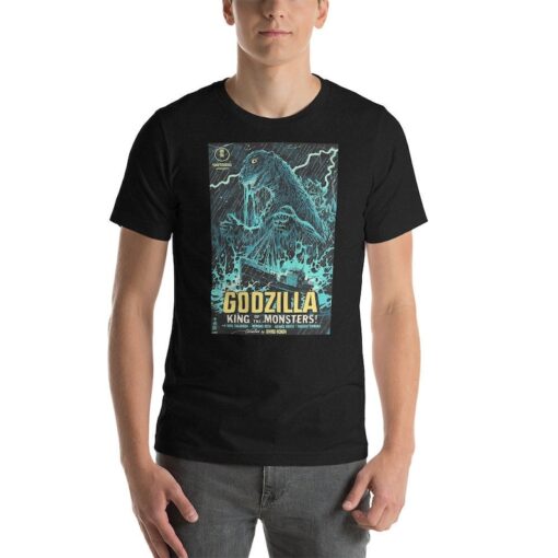 Vintage Godzilla - Retro Original Movie Poster Unisex t-shirt - Lucky Calibear