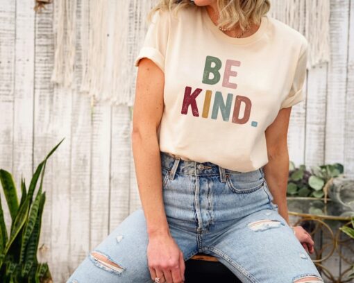 Be Kind Shirt, Kindness Shirt, Christian Shirt, Retro Be Kind Shirt,Vintage Shirt, Love Shirt,Women's Shirt