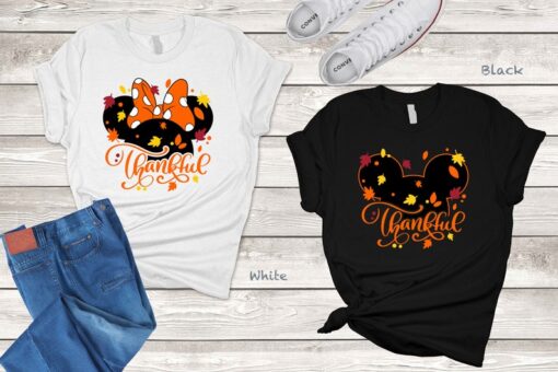 Disney Thankful Tee, Disney World Thanksgiving Tee, Disney Thanksgiving, Womens Disney Thankful Tee