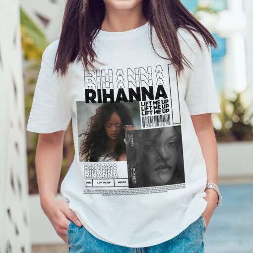 Rihanna Sweatshirt, Rihanna Merch, Rihanna Lift Me Up Graphic tee Sweatshirt, Gift For Fan