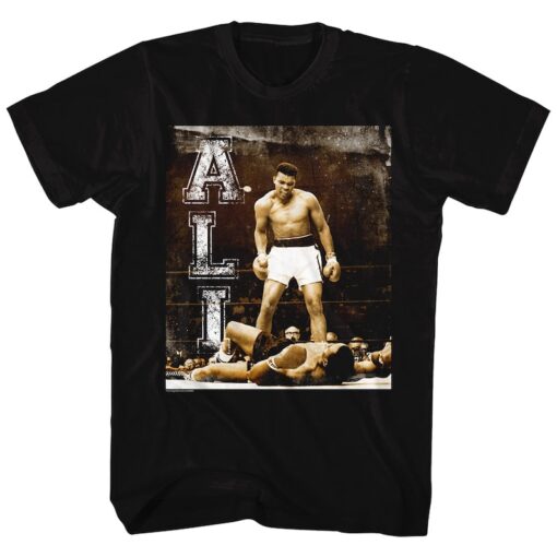 Muhammad Ali Over Liston Boxing Shirt