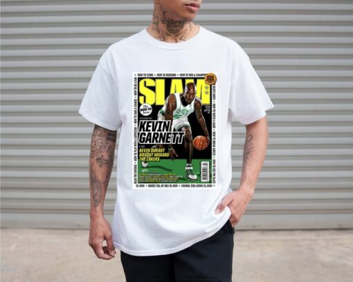 Kevin Garnett Slam Inspired NBA Basketball Unisex T-shirt