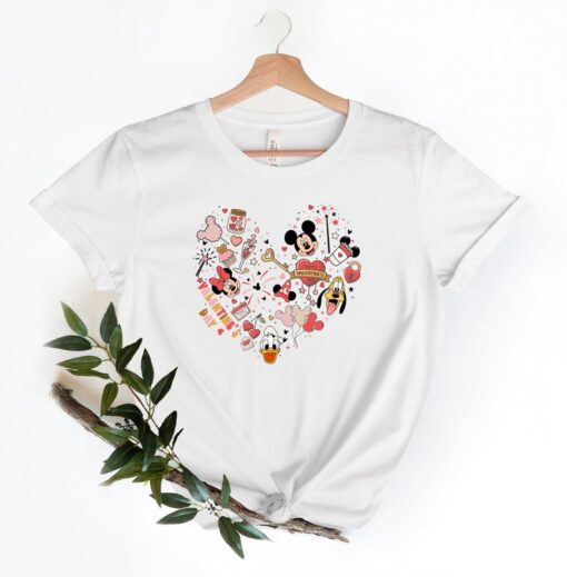 Disney Valentine's Day Shirt, Matching Valentines Shirt, Mickey & Minnie Friends Shirt, Disney Valentines Shirt, Valentines Gift.