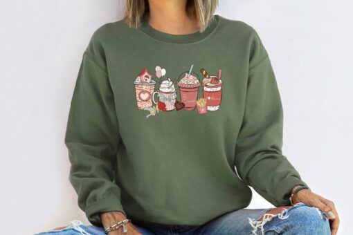 Coffee Valentine Sweatshirt, Love Sweatshirt, XOXO, Couple Sweatshirt, Gift For Wife, Vintage Sweatshirt, Crewneck Sweatshirt