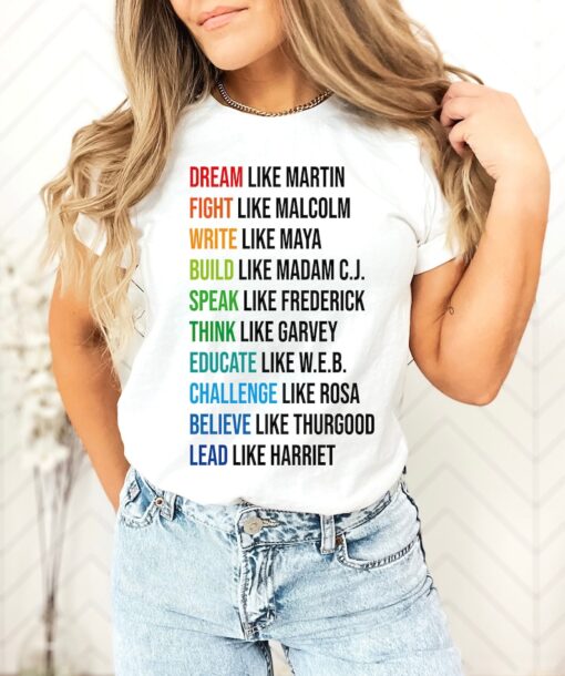 Dream Like Martin Shirt,Martin Luther King Jr shirt,African American Shirt,Black History Shirt,Black Pride Shirt,I have a dream shirt,MLK