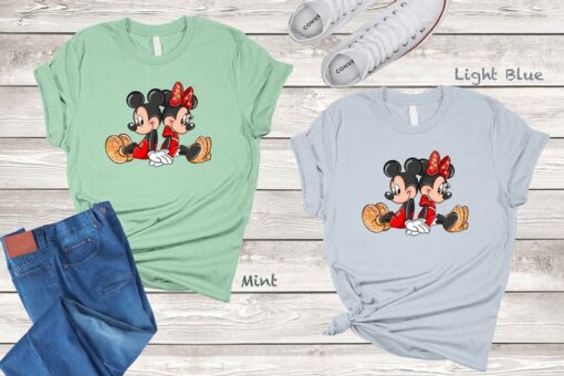 Valentine Mickey and Minnie Shirt, Disney Valentine Shirt, Valentine Shirt, Matching Shirt