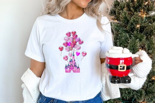 Valentine Disney Shirt, Valentine Magic Kingdom, Valentine Disney Castle Shirt