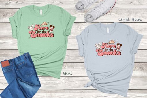 Here For The Snacks,Disney Valentine Shirt, Valentine Snacks Shirt