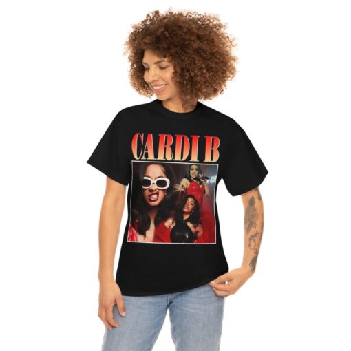 Cardi B Shirt, Vintage Bootleg Shirt, Retro Shirt, Graphic Unisex Tee, Concert Shirt, Pop Aesthetic Shirt, Birthday Gift