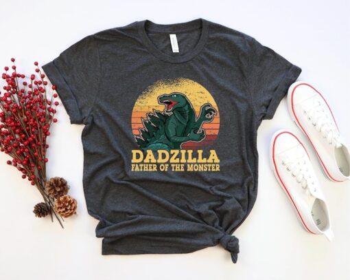 Dadzilla Father of the Monsters Shirt, Dadzilla Shirt, Dad Shirt, Father of the Monsters Tee, Godzilla T-shirt