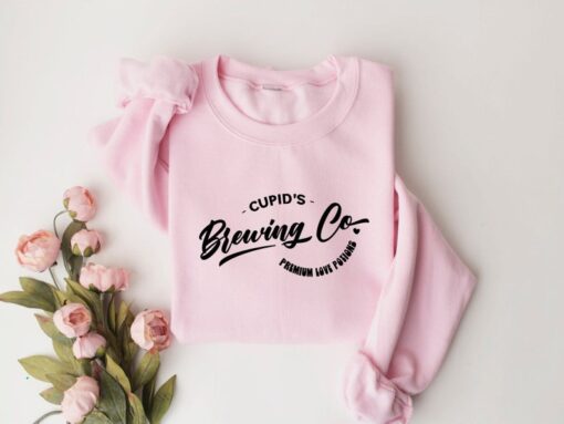 Cupids Brewing Co Sweatshirt, Cupid Sweatshirt, Love Potions Sweatshirt, Valentines Sweatshirt, Valentine Day Gift, Love Sweatshirt