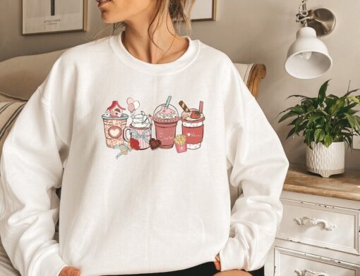 Coffee Valentine Sweatshirt, Love Sweatshirt, XOXO, Couple Sweatshirt, Gift For Wife, Vintage Sweatshirt, Crewneck Sweatshirt