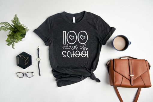 100 Days Of School Shirt, Teacher 100 Days Shirt, Gift For Teacher, Teacher Appreciation, 100 Days Smarter