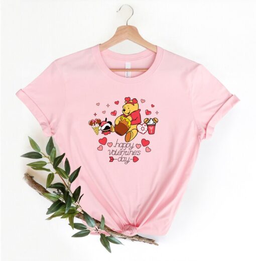 Winnie The Pooh Valentine shirt, Happy Valentines Day, Women's Valentine Shirt, Be Mine shirt, Disney Pooh Shirt, Valentines Day Shirt,