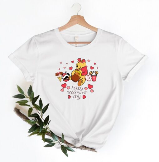 Winnie The Pooh Valentine shirt, Happy Valentines Day, Women's Valentine Shirt, Be Mine shirt, Disney Pooh Shirt, Valentines Day Shirt,