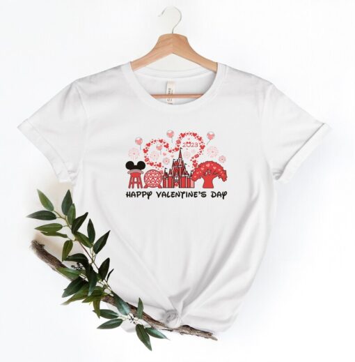 Disney Epcot Valentine's Day Shirt, Matching Valentines Shirt, Disney Shirt, Disney Valentines Shirt, Valentines Gift, Disney Love Shirt.