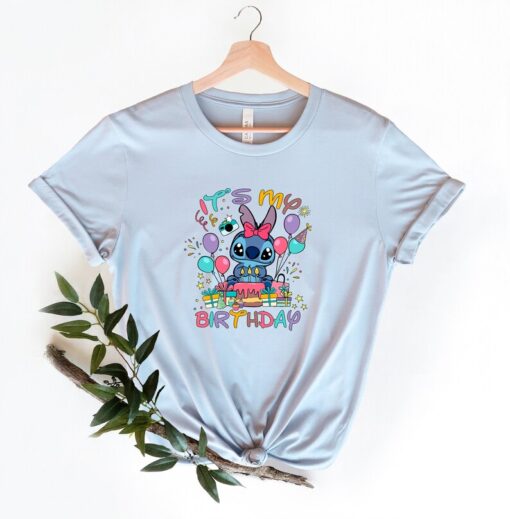 It's My Birthday T-shirt, Stitch Shirt, Disney Birthday Shirt, Stitch Party Shirt, Toddler Disney Shirts, Disney Birthday Squad Shirts.