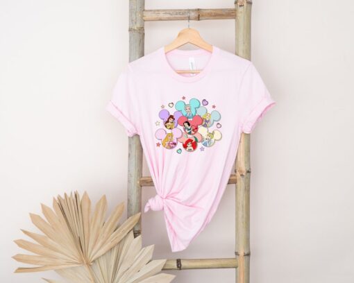 Retro Disney Princess Valentine Shirt, Disney Princess Love shirt, Princess Elsa Valentines shirt, Aurora Valentines, Snow white valentine