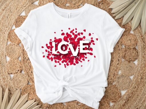 Love Shirt, Valentine's Day Shirt, Cute Love T-shirt, Women Love Shirt, Inspirational Tee, Women Positive Sweatshirt, Gift for Valentine