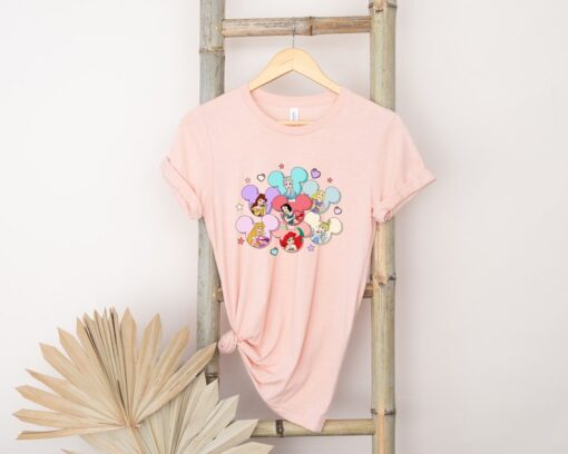 Retro Disney Princess Valentine Shirt, Disney Princess Love shirt, Princess Elsa Valentines shirt, Aurora Valentines, Snow white valentine