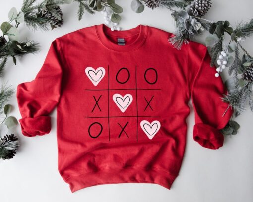 X'S And O'S Sweatshirt, Valentines Day, XOXO Sweatshirt, Funny XOXO Valentines Sweatshirt, Funny Couple Gift, Bff valentine gift