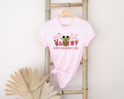 Baby Yoda Valentine Shirt, Yoda Valentines Day Shirt, Star war Valentine Shirt, Disney Valentines Shirt, Yoda Disney Shirt.