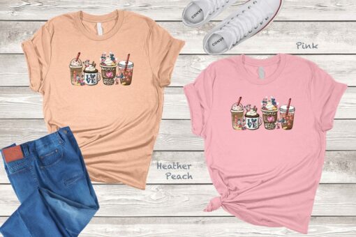 Disney Valentine shirt, Mickey and Minnie Valentine Shirt, Valentine Drink Shirt