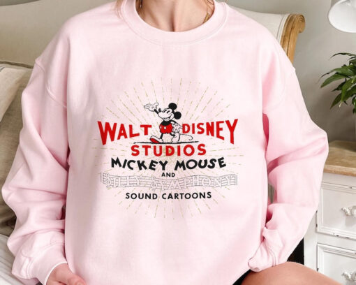 Mickey Mouse Shirt, Walt Disney Sweatshirt, Disney 100 Years Of Wonder Shirt, Disneyland Platinum 100th Anniversary