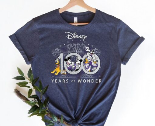 Disney 100th Anniversary Shirt, Disney 100th Shirt, Magic Kingdom Shirt, Disney World Shirt, Disney 100th Celebration