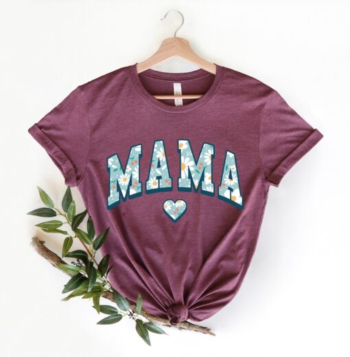 Retro Mama Shirt, Daisy Mama Shirt,Mommy Shirt,Gift for Mom,Gift for Her,Mothers Day,Mom Life Shirt,Mom to be Shirt, Mom Life,Mother Life