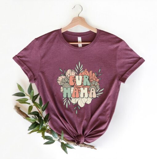 Fur Mama Shirt, Retro Mama Shirt,Mommy Shirt,Gift for Mom,Gift for Her,Mothers Day,Mom Life Shirt,Mom to be Shirt, Mom Life,Mother Life