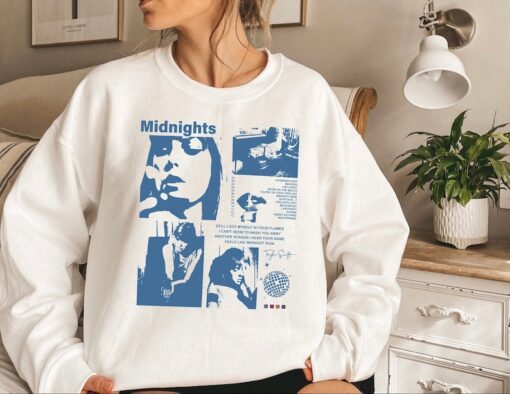 Midnights Trendy Sweatshirt, Eras Tour Sweatshirt, Midnights, Gift For her