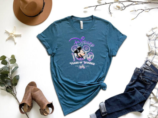 Disney 100th Anniversary Shirt, Disney 100 Years Of Wonder Shirt, Disney Shirt, Magic Castle Shirt