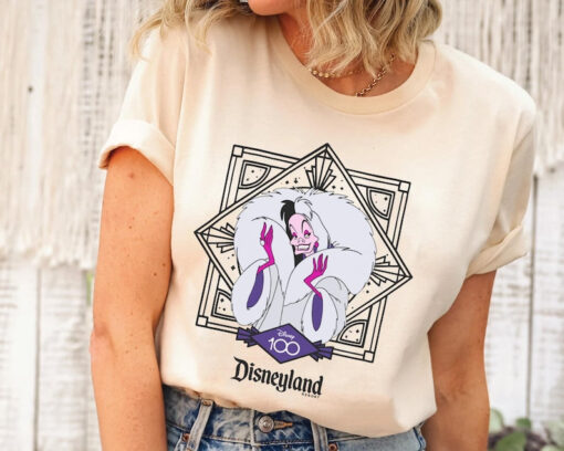 Disney Villains 100 Years Of Wonder Shirt / Disney Platinum Celebration T-shirt / Disney 100th Anniversary Shirt