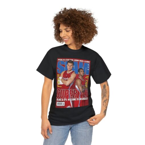 Chris Paul and Blake Griffin Los Angeles Clippers NBA SLAM Cover Tee Shirt