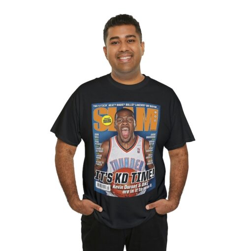 Kevin Durant OKC Thunder NBA SLAM Cover Tee Shirt