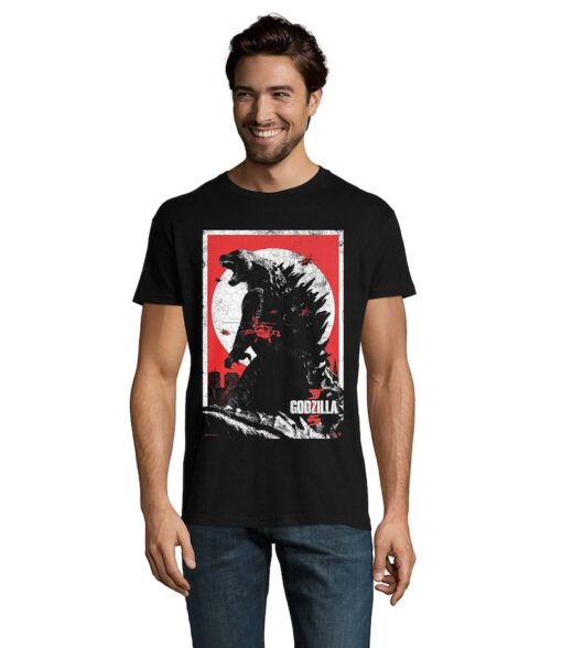 Godzilla Movie Poster Art Unisex Men's Cotton T-Shirt