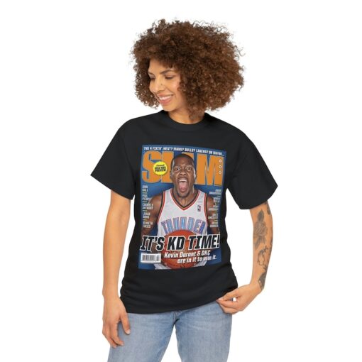 Kevin Durant OKC Thunder NBA SLAM Cover Tee Shirt