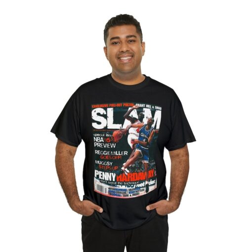 Penny Hardaway Orlando Magic NBA Slam Cover Tee Shirt