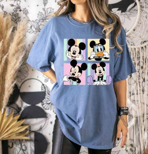 Disney Mickey Mouse Comfort Colors® Shirt, Disney Male Character Shirt, Disneyland Shirt, Disneyworld Shirt