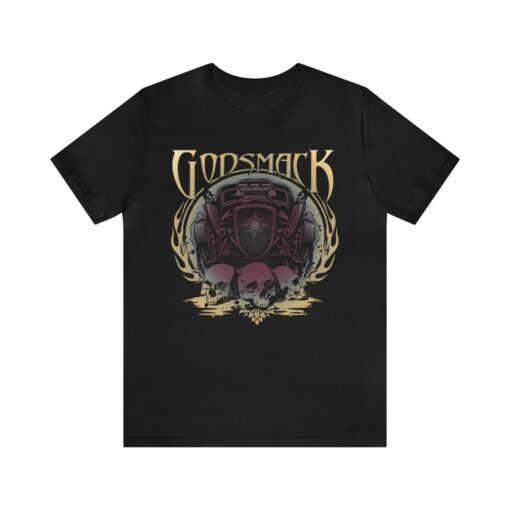 Limited Edition Godsmack Shirt| Godsmack Tour Staind Tour 2023 Nickelback Unisex Jersey Short Sleeve Tee