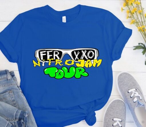 Ferxxo Nitro Jam Tour Shirt, Feid Merch, Feid Rapper Fan Shirt, Ferxxo Shirt, Ferxxo Rapper Underground Shirt