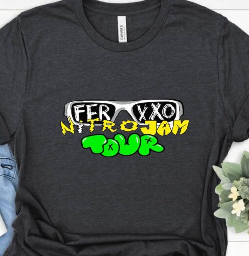 Ferxxo Nitro Jam Tour Shirt, Feid Merch, Feid Rapper Fan Shirt, Ferxxo Shirt, Ferxxo Rapper Underground Shirt