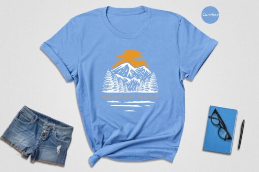 Wander More Shirt, Hiking Outdoors Shirt, Nature Lover Gift, Adventure Shirt, Adventurer Gift, Explore More Shirt