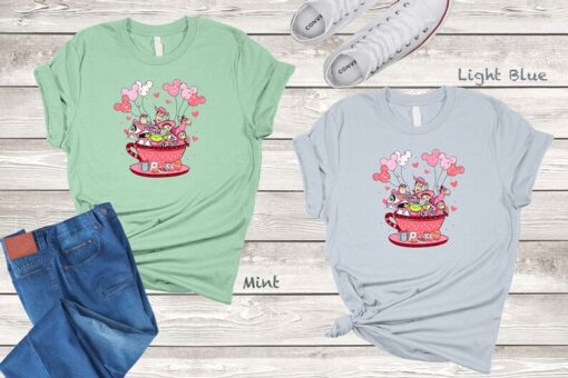 Toy story Valentine’s Day Shirt, Toy Story Drink Cup Shirt,Woody Buzz Lightyear Valentine Shirt, Disney Toy Story Valentine Shirt